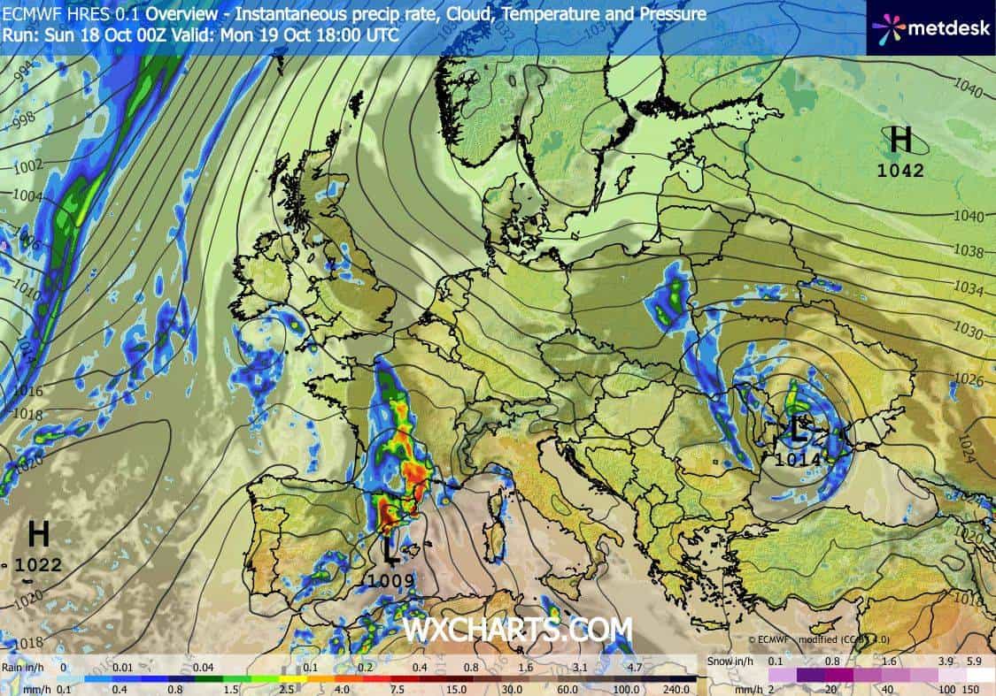 Pogoda na 5 dni. Sytuacja synoptyczna na początku nowego tygodnia