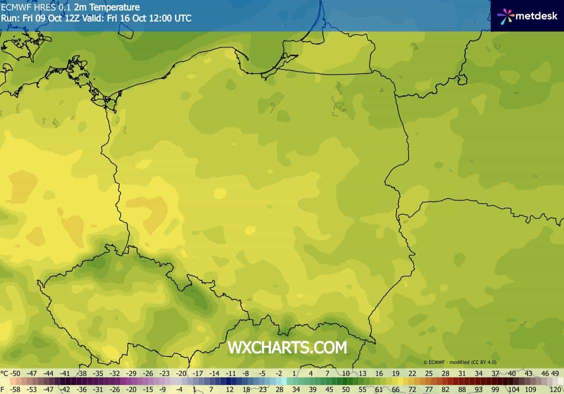 Pogoda na 5 dni i weekend. Wysokie temperatury w Polsce
