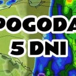 Pogoda na 5 dni plus weekend. Załamanie pogody w Polsce