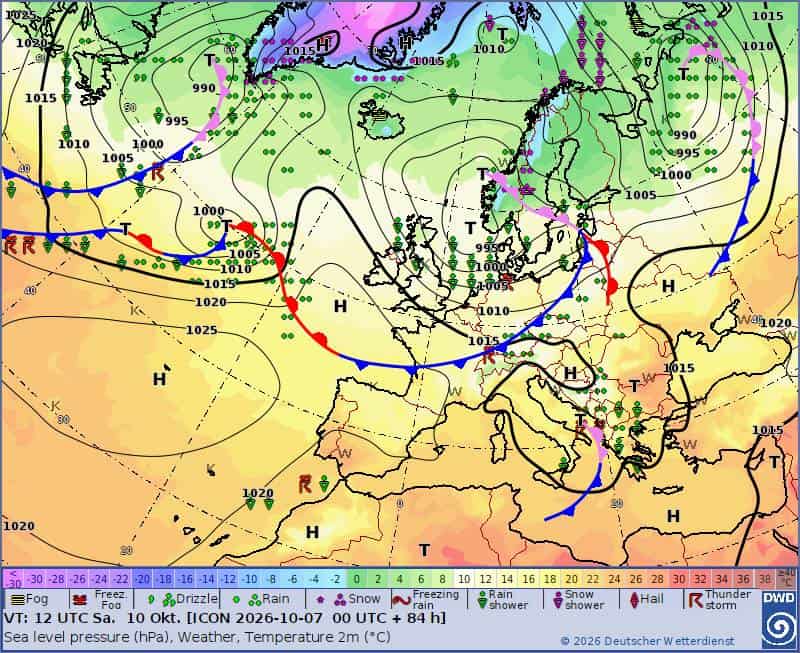 Pogoda na weekend dla Polski. Kolejne fronty atmosferyzne
