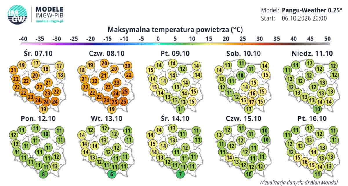 silne ochłodzenie na horyzoncie w kraju. Polska zaskoczona zostanie