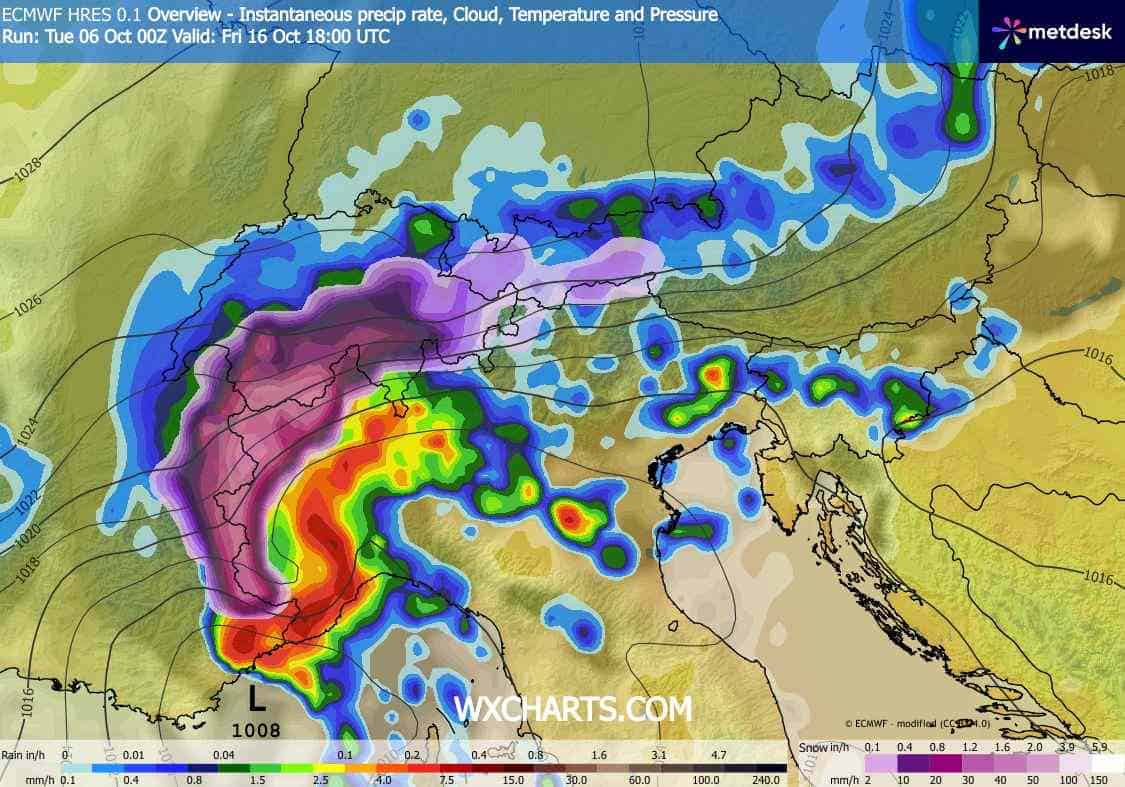 Gwałtowne opady śniegu w prognozach