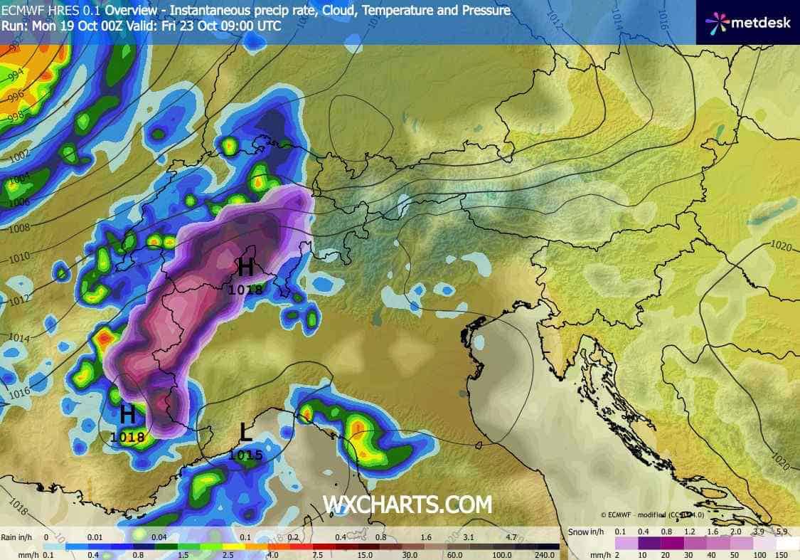silne opady zimowe w regionie