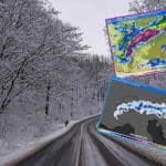 śnieg i atak zimy w kraju