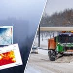 zima i dynamiczna pogoda w kraju
