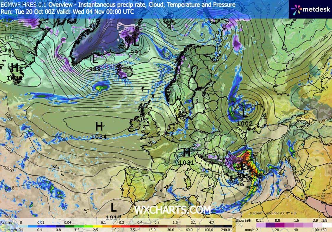 Na koniec października sytuacja synoptyczna się zmieni. Mróz zacznie pojawiać się również w naszym regionie